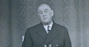 Charles de Gaulle à propos de la politique économique de la France